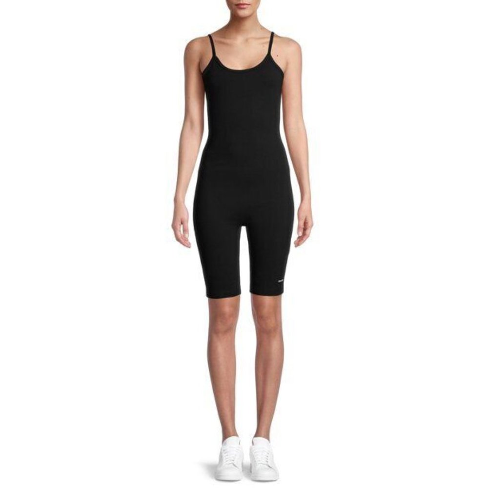 Kendall + Kylie Women's Juniors' 8'' Tank Unitard SZ XL